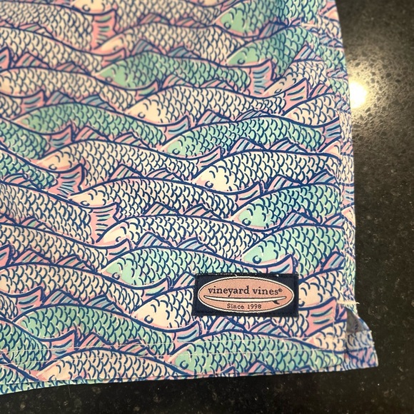 Colorful Fish Pattern Shorts - Picture 3 of 5